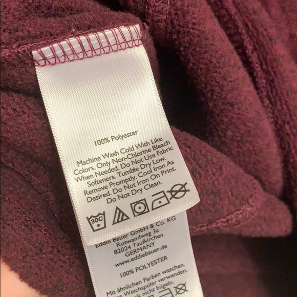 Eddie Bauer 3/4 Zip-Up Sweatshirt - Picture 6 of 6